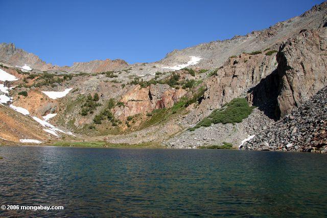 Bergona Lake, elevation 10,205 feet