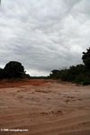 Sand roads outside Loango NP
