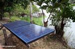 Solar panels in the jungle