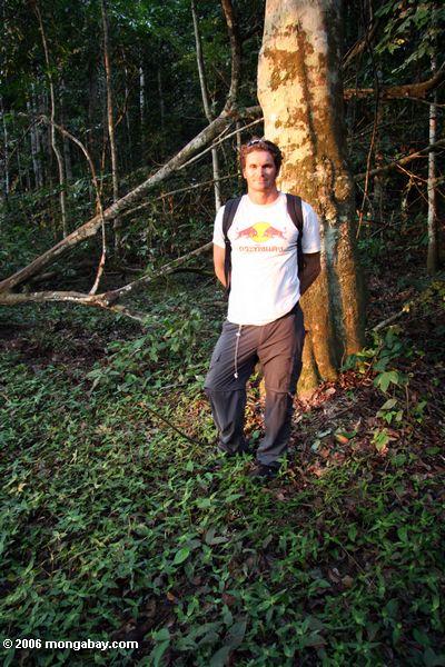 Rhett in rainforest