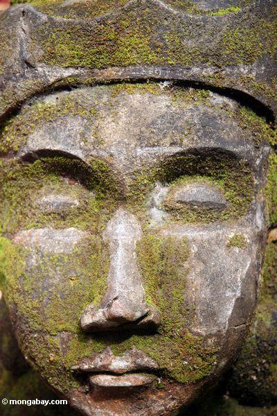 Steingesicht bei Puri Saren Agung
