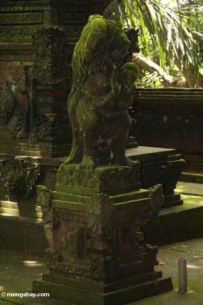 Statue am Affe-Wald in Ubud