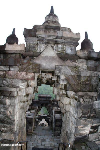 Eingänge bei Borobudur