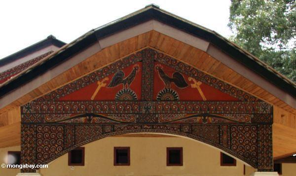 Modernes Toraja nahes Tikala Dorf