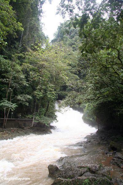 Der rasende Bantimurung Wasserfall