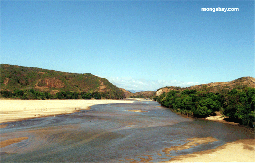 Madagaskar riverbed