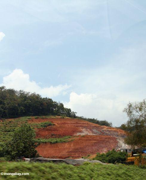 Bergbau im malaysischen Dschungel