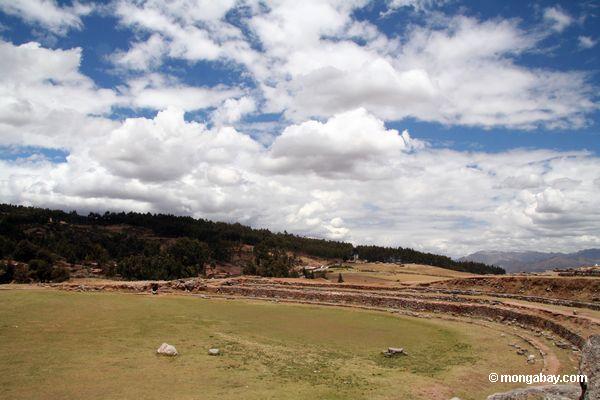 Reflektierende Lache/astronomische Sternwarte bei Sacsayhuaman