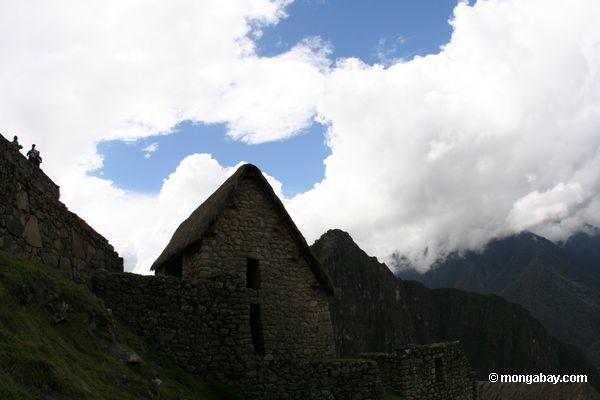 Silhueta de Machu Picchu