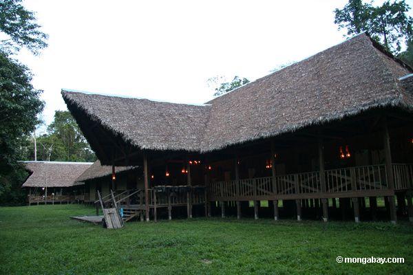Alojamento no centro de pesquisa de Tambopata