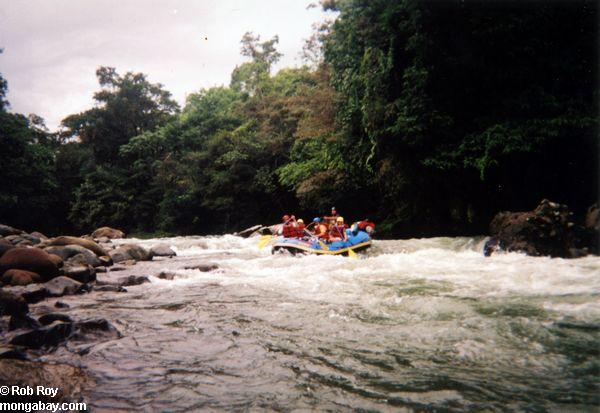 River rafting in Costa Rica