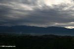 Looking at the Rwenzori mountains