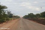 Highway in Western Uganda near Kasese