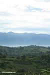 Rwenzori mountain range in western Uganda