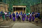 Bwindi orphans group children doing traditional dances and songs