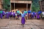 Bwindi orphans dancing