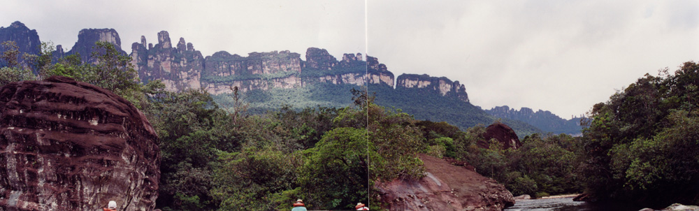 ベネズエラ南部のauyantepui