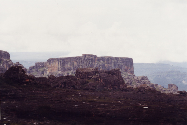 Вид с вершины tepui