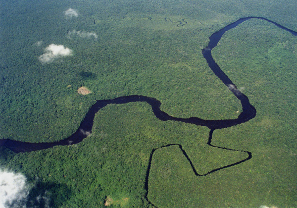 Rio Caroni in Venezuela