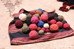 Balls of Alpaca yarn