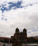 Church in Cuzco at the Plaza de Armas