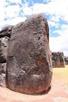 Largest stone at the ruins of Sacsayhuaman outside of Cuzco