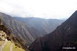 Valley next to Machu Picchu