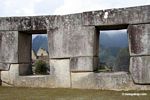 Windows at Machu Picchu