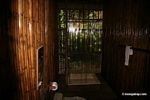 Guest room at Posada Amazonas; bathroom with shower