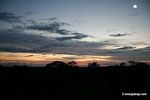 Sunset over rainforest canopy in Peru [tambopata-Tambopata_1029_4972]