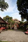 Courtyard at Puri Saren Agung palace in Ubud (Ubud, Bali) 