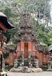 Courtyard at the Enchanted Monkey Forest (Ubud, Bali) 