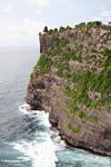Dramatic cliffs of Uluwatu temple in Bali (Jimbaran, Bali) 