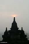 Sunrise at Borobudur (Java)