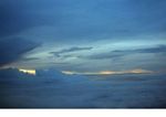 Clouds at sunset-taken from a plane (Kalimantan, Borneo (Indonesian Borneo)) 