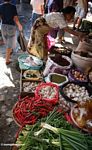 Produce at vegetable market in Rantepao (Toraja Land (Torajaland), Sulawesi) 