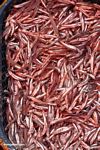 Red anchovies at fish market in Rantepao (Toraja Land (Torajaland), Sulawesi) 